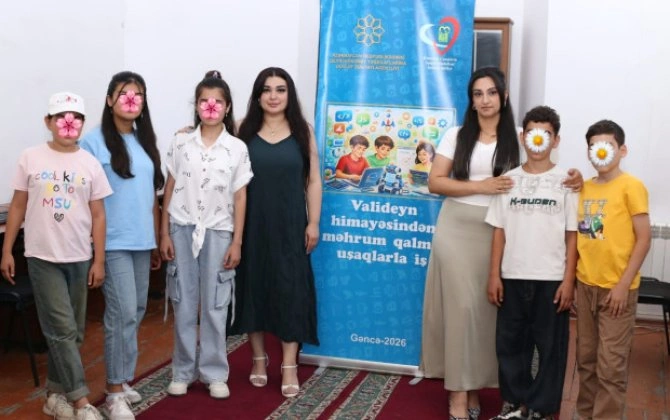 “Valideyn himayəsindən məhrum qalmış uşaqlarla iş” layihəsinin yeddinci təlimi - FOTO