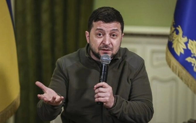 Zelenski Polşaya səfər etdi