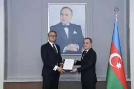 Ceyhun Bayramov Almaniyanın Azərbaycana yeni təyin olunmuş səfirini qəbul edib - FOTO