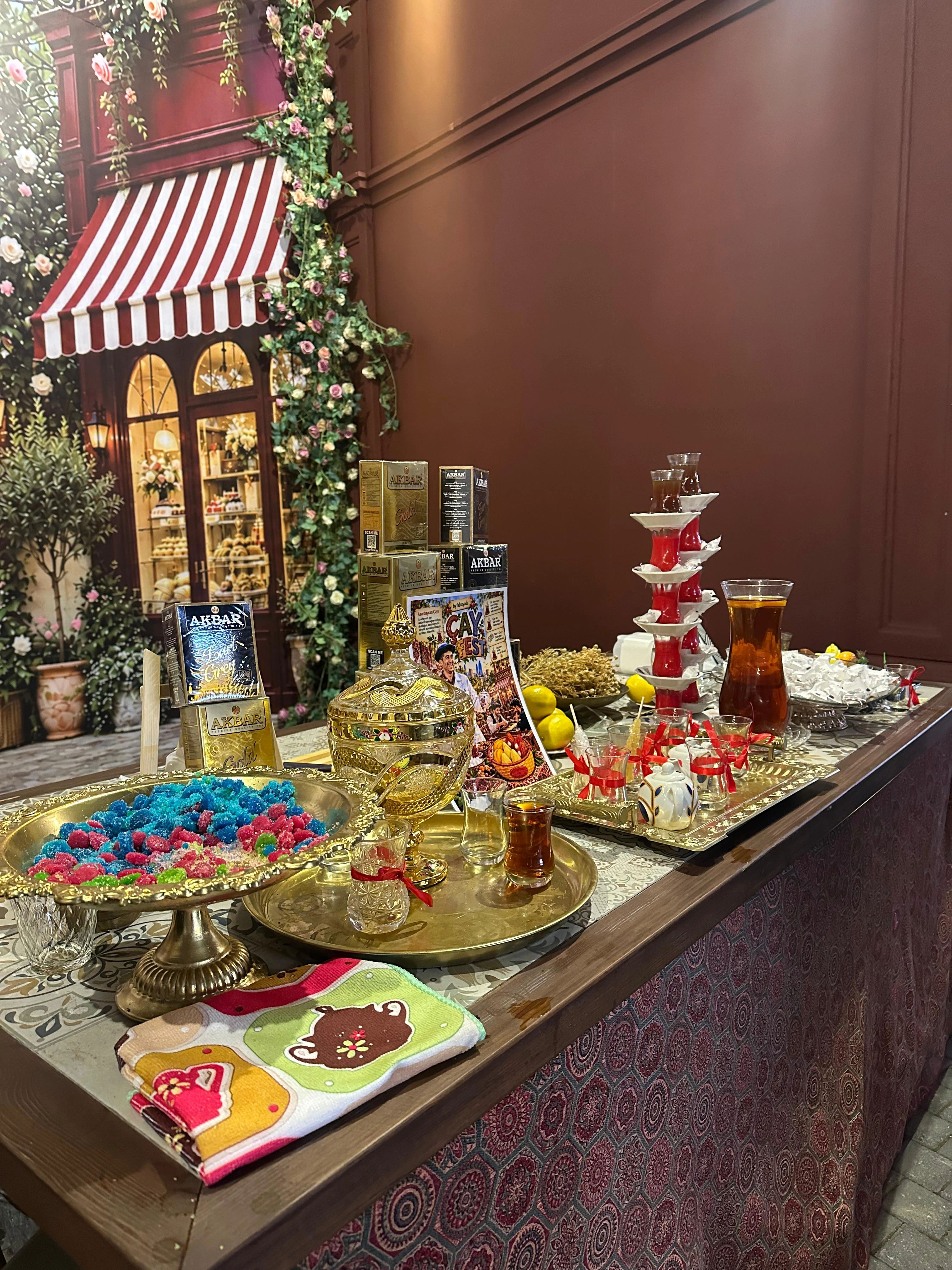 Bakı bulvarında Çay Festivalı keçirilir - FOTO