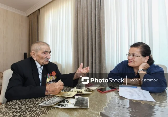 "Həmişə deyirəm ki, mən Stalinin dəmir rejimindən keçmişəm" - 100 yaşlı neftçi ilə MÜSAHİBƏ - FOTO