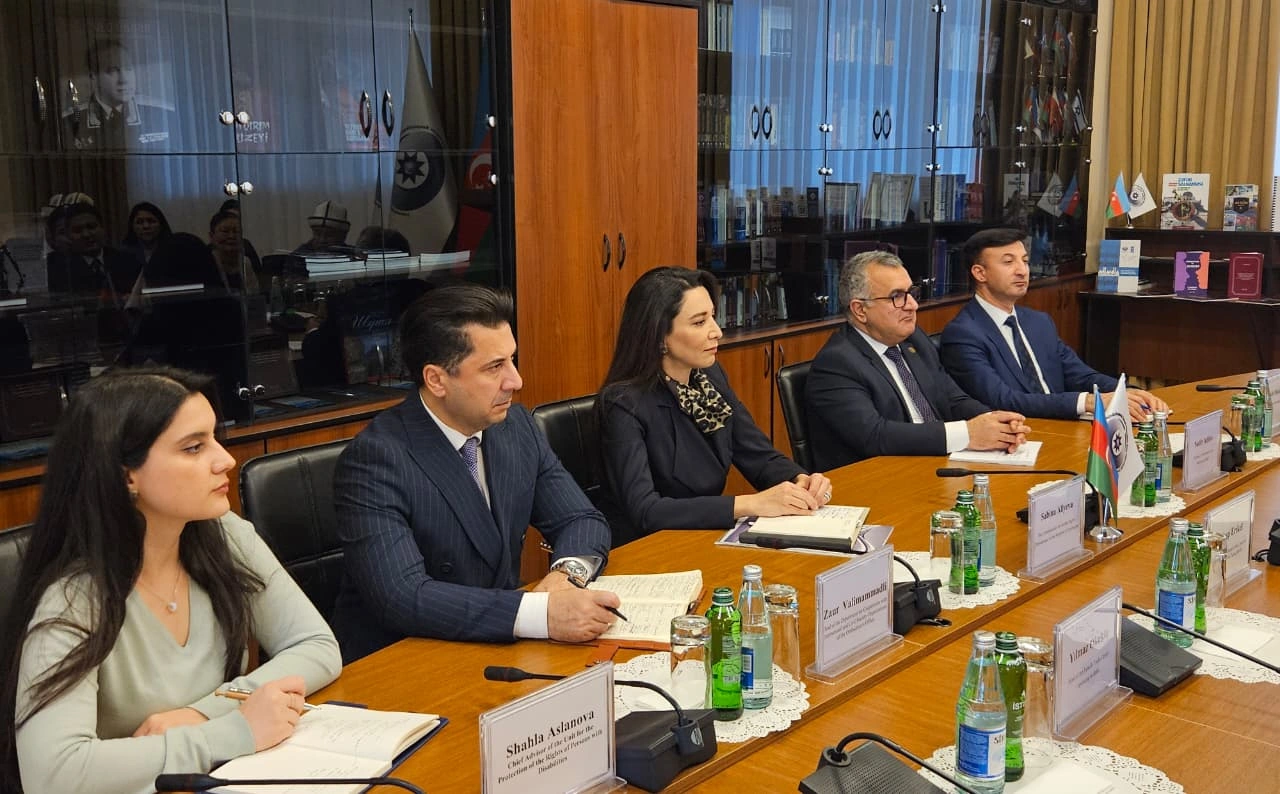 Ombudsman Türk Dünyası Mediatorlar Birliyinin nümayəndə heyətini qəbul etdi - FOTO