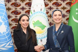 Leyla Əliyeva Türkmənistanda Qayğıya ehtiyacı olan uşaqlara yardım üzrə xeyriyyə Fondunun Avaza filialının açılış mərasimində iştirak edib