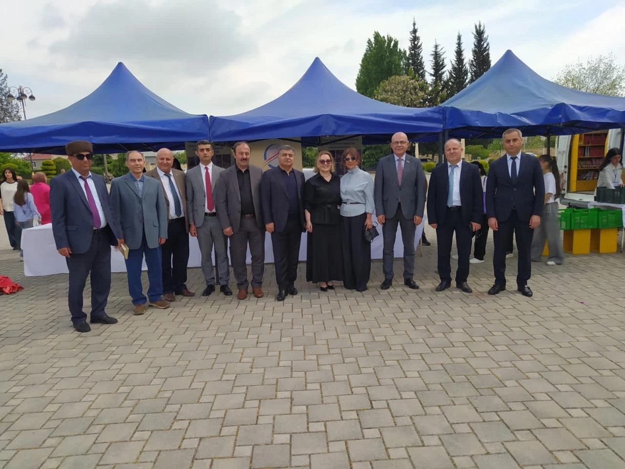 Masallı Kitab Festivalında Əkbər Qoşalının “Seçilmiş əsərləri”nin I cildinin imza mərasimi keçirilib - FOTO