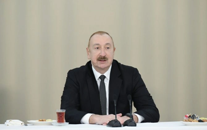 Prezident: Xankəndi stadionunda “Qarabağ Ermənistandır və nöqtə” deyənlər “Qarabağ Azərbaycandır!” deməyə məcbur oldular