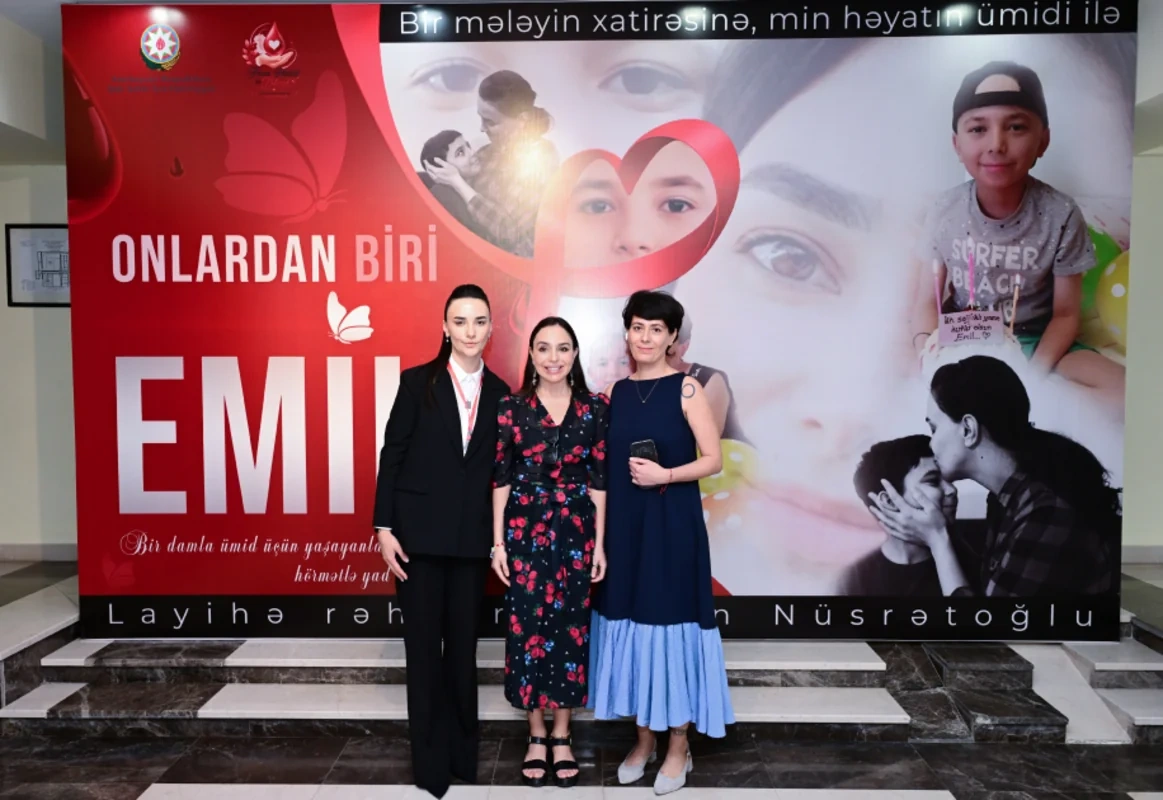 Leyla Əliyeva "Onlardan biri: Emil" adlı anım tədbirində iştirak edib - FOTO