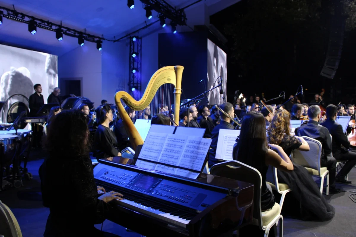 İlk dəfə Qəbələ Festivalında Azərbaycan kinofimlərindən musiqilər səsləndirilib - FOTO