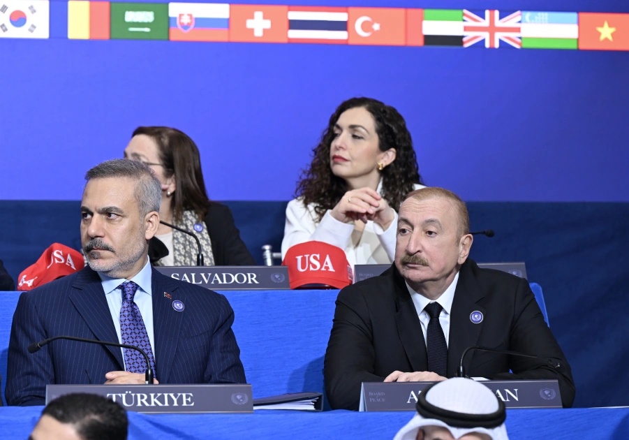 Prezident İlham Əliyev Vaşinqtonda Sülh Şurasının ilk iclasında iştirak edir - FOTO - YENİLƏNİB