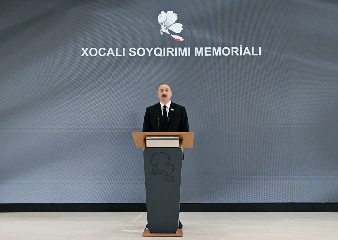 İlham Əliyevin Xocalı Soyqırımı Memorialının açılış mərasimindəki çıxışı - TAM MƏTN - YENİLƏNİB