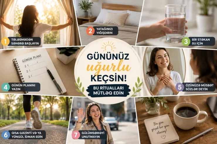 Gününüz uğurlu keçsin deyə bu ritualları mütləq edin