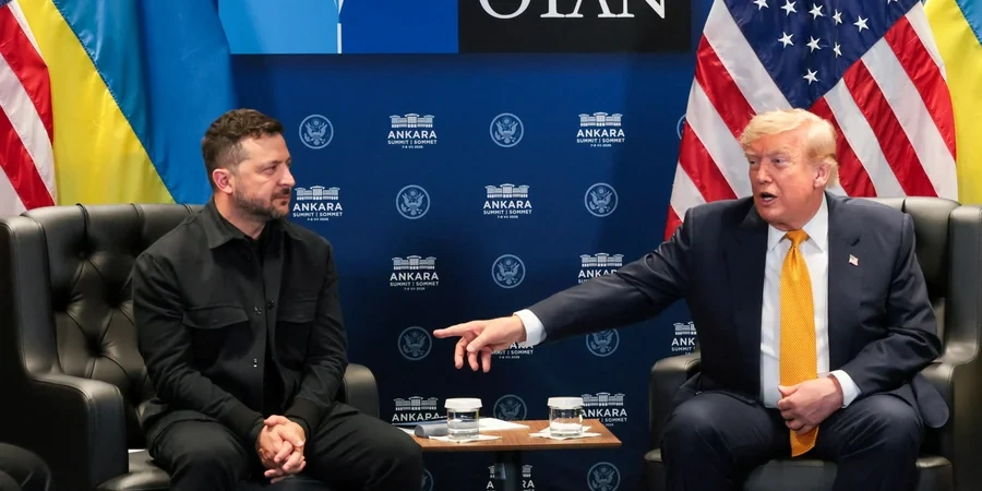 "Trampın Ukrayna ilə bağlı mövqeyi dəyişdi, NATO müttəfiqlərində nikbinlik yarandı" - "Financial Times"