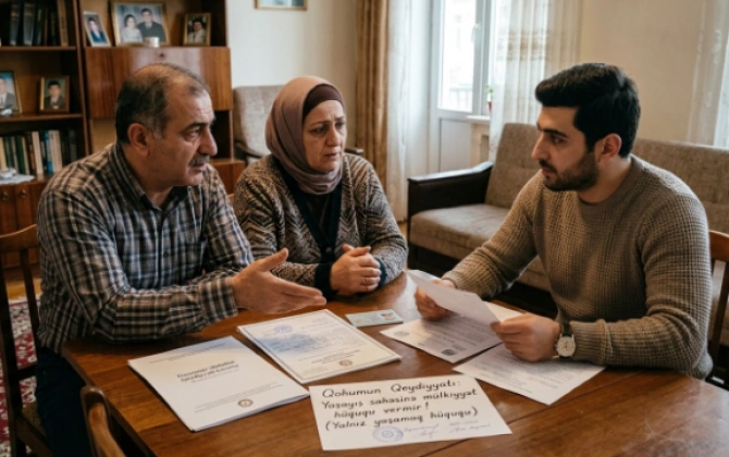 Evinə qohumunu qeydiyyata salanların nəzərinə — Açıqlama