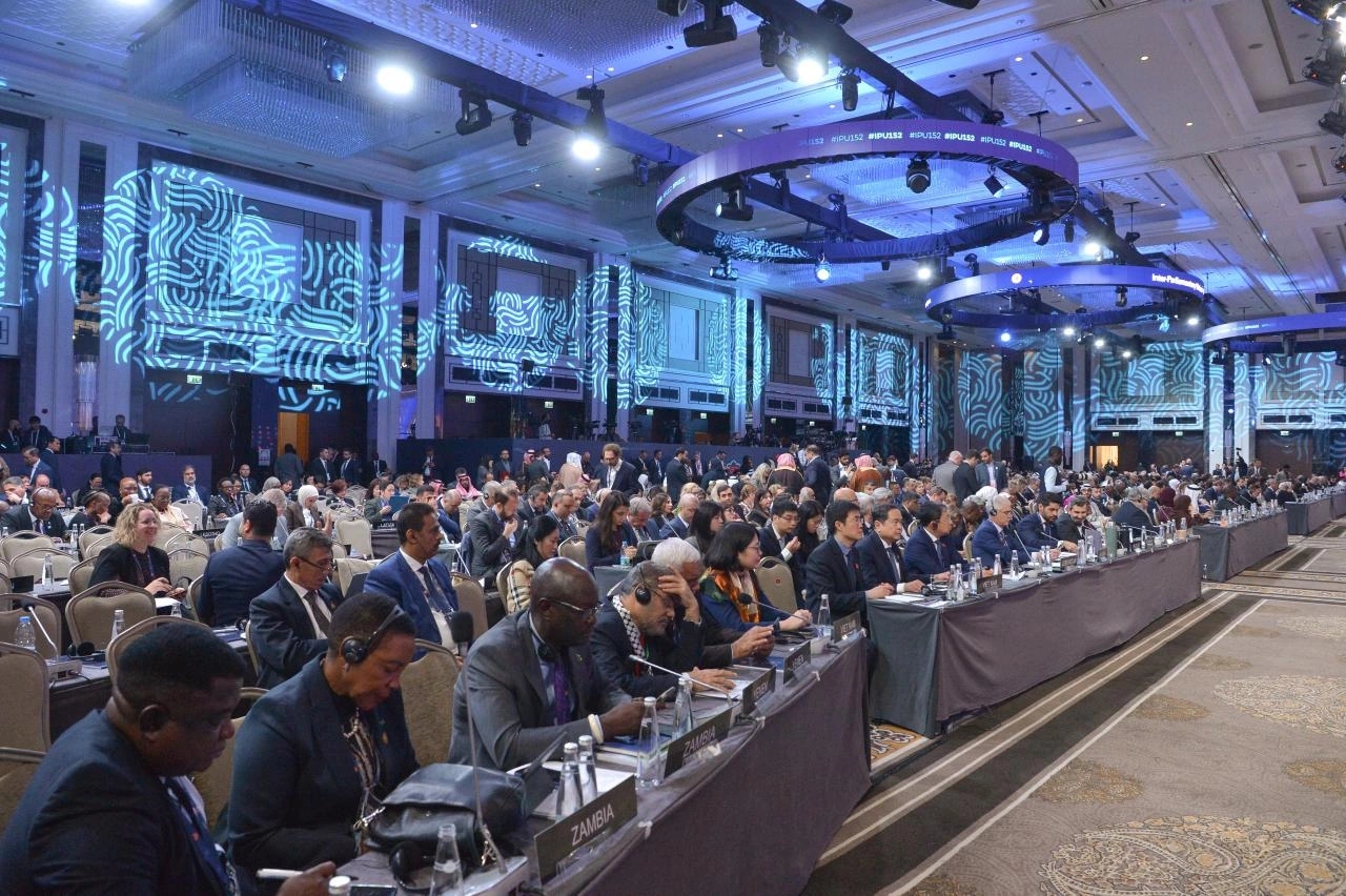 Sahibə Qafarova Parlamentlərarası İttifaqın 152-ci Assambleyasının iclasında çıxış edib - FOTO