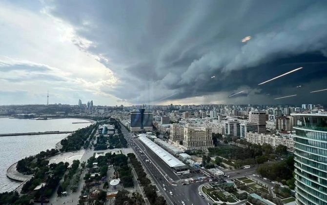 Bakıda ardıcıl 4 il təhlükəli meteoroloji hadisələr olacaq - alimdən xəbərdarlıq