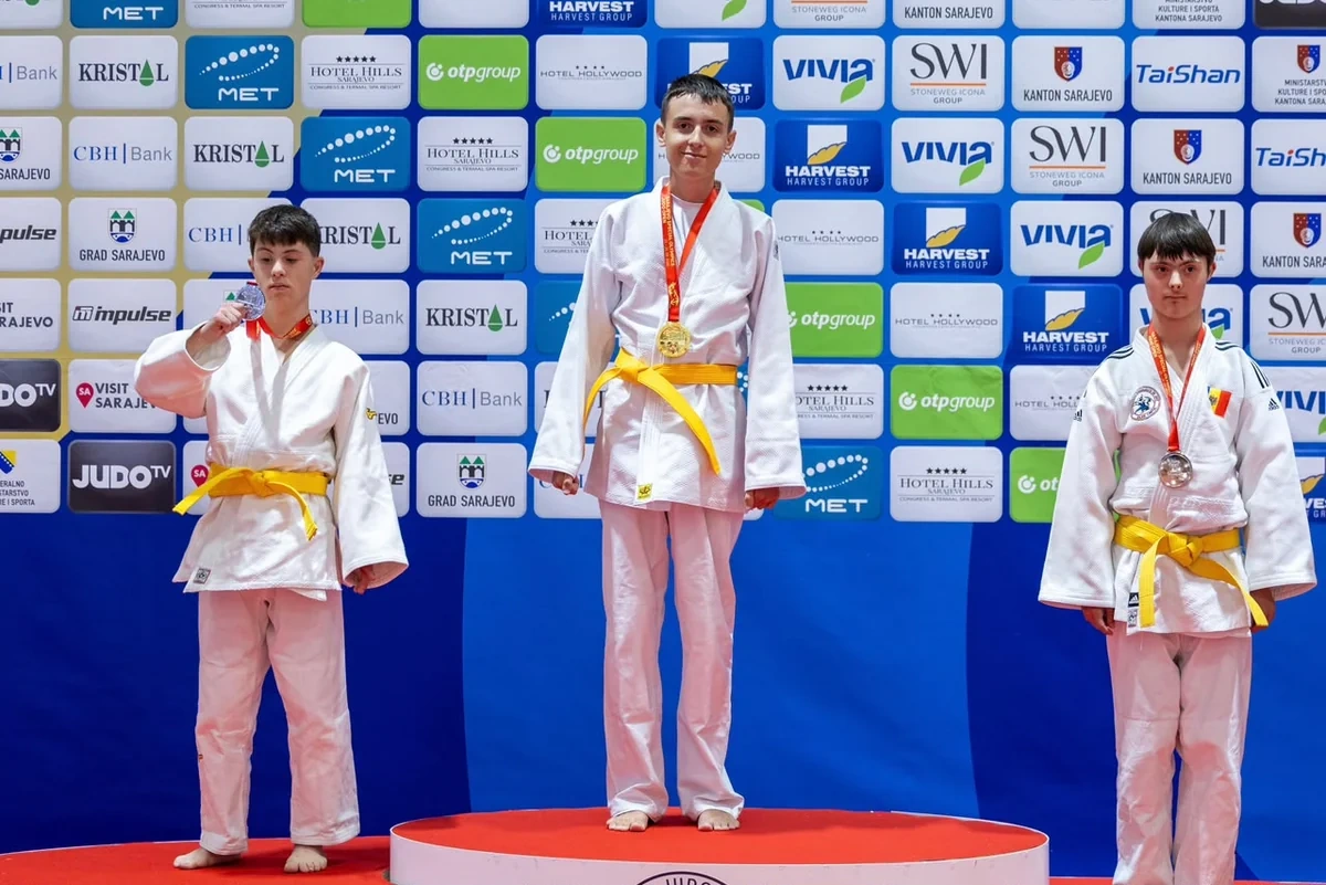 Azərbaycan cüdoçuları Xüsusi Olimpiya Açıq Turnirində 5 medal qazanıblar - FOTOLAR