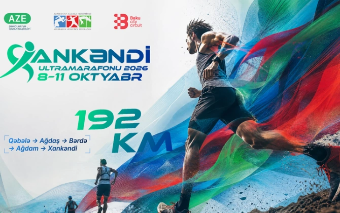 Xankəndi Ultramarafonunda 5 ölkədən 100 atlet mübarizə aparacaq