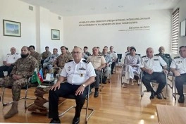 Azərbaycan HDQ komandanı Pakistan nümayəndə heyəti ilə görüşüb - FOTO