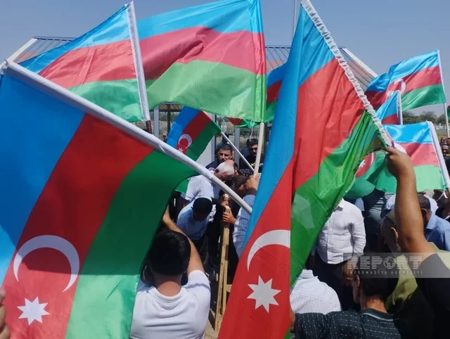 Neftçalada Birinci Qarabağ müharibəsinin itkin-şəhidi Sərdar İsmayılov dəfn edilib - FOTO