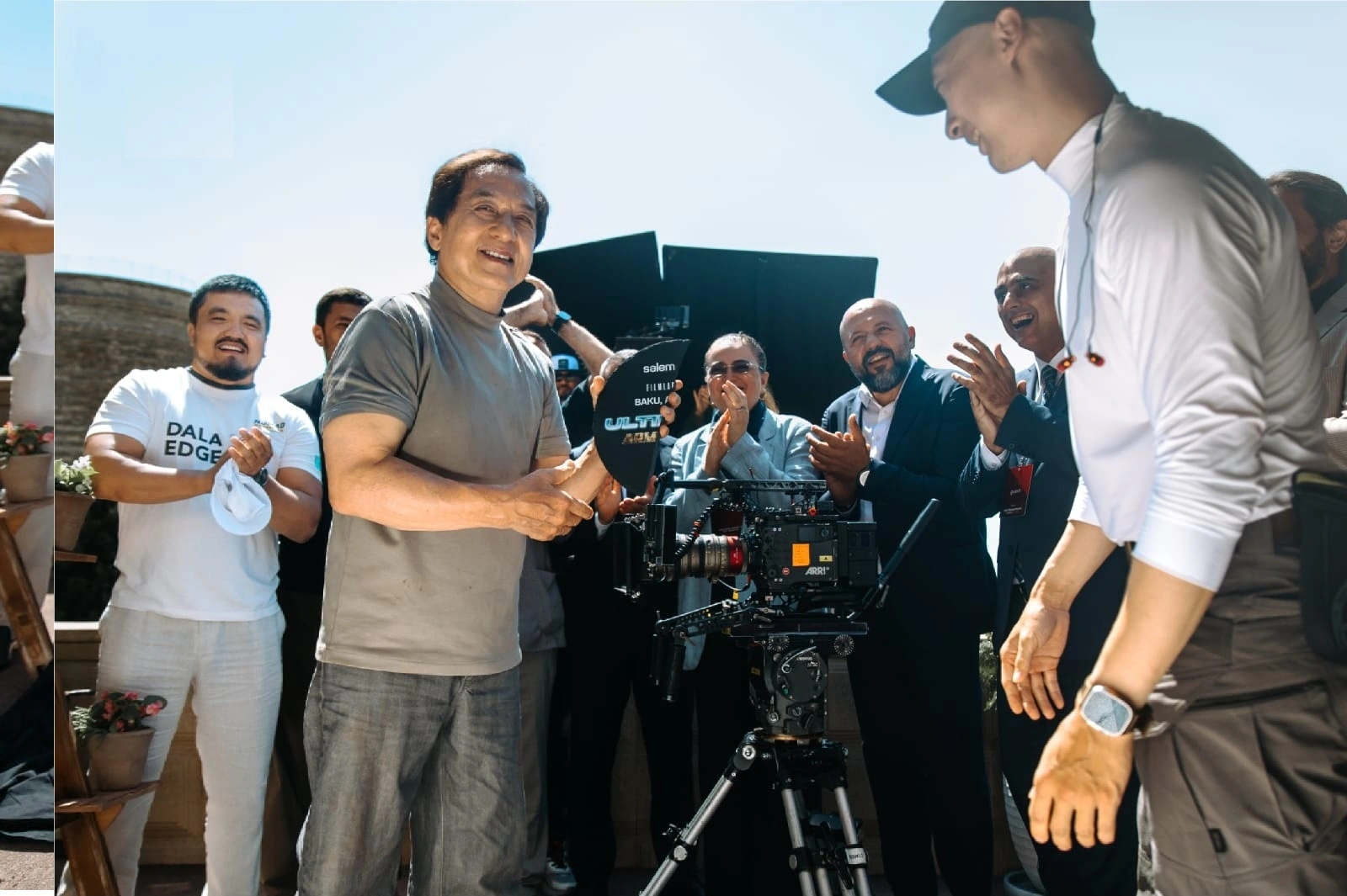 “Tanrının Zirehi: Ultimatum” filminin Azərbaycanda çəkilişləri davam edir - FOTO