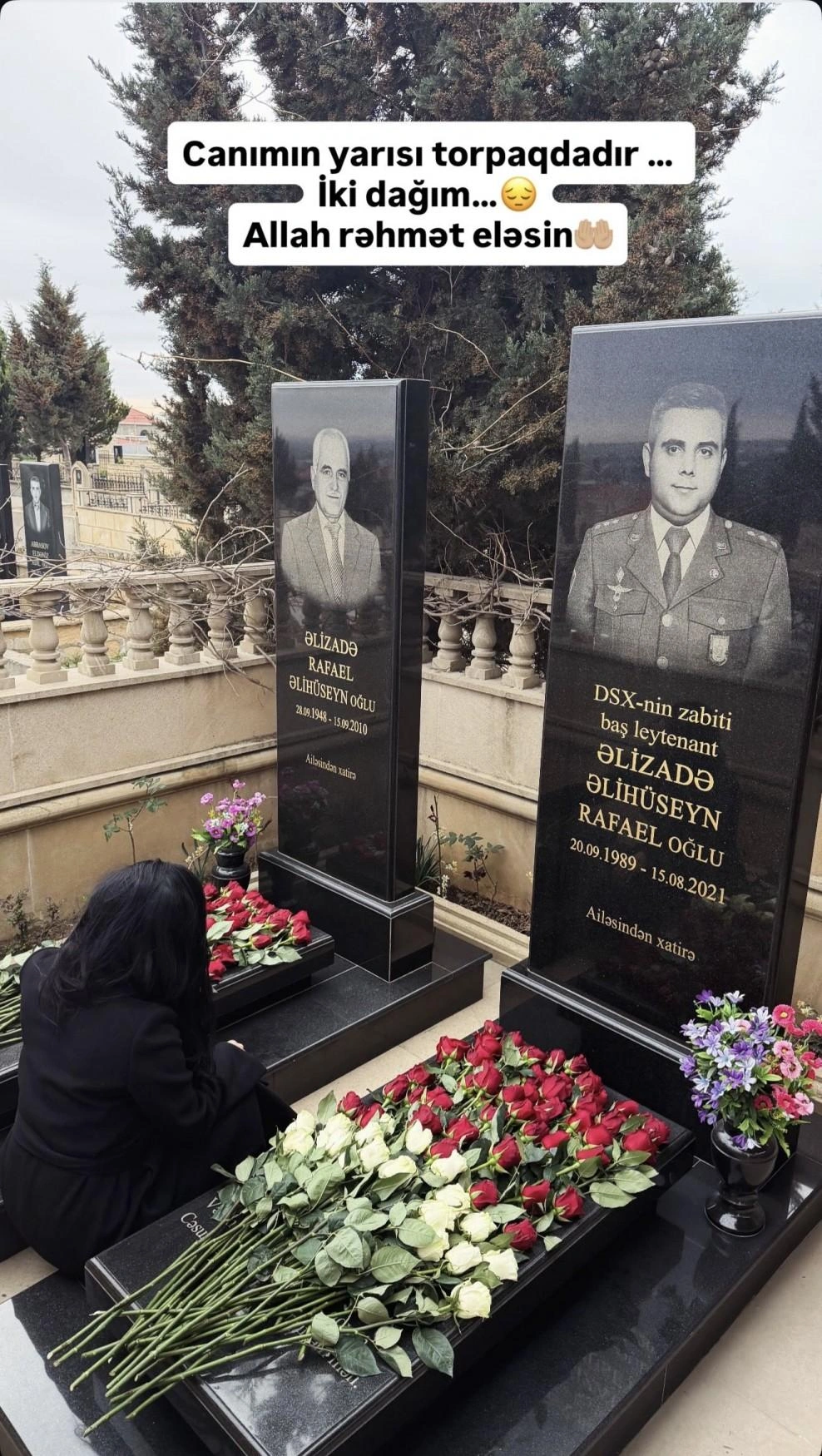 "İkiniz də məni tək qoydunuz" - FOTOLAR