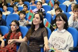 Leyla Əliyeva “ASAN Məktub” sosial proqramının 10 illiyinə həsr olunan tədbirdə iştirak edib - FOTO