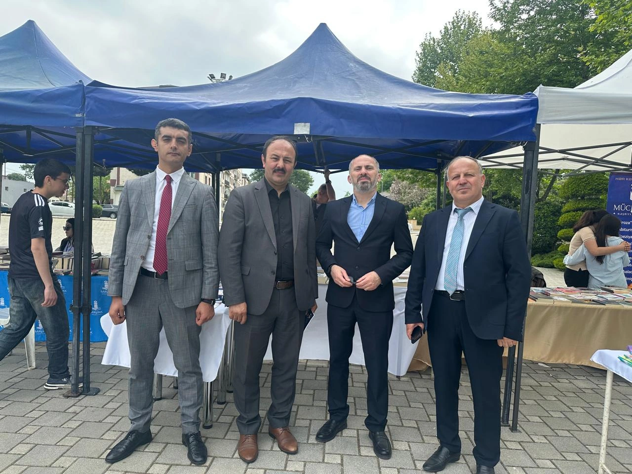 Masallı Kitab Festivalında Əkbər Qoşalının “Seçilmiş əsərləri”nin I cildinin imza mərasimi keçirilib - FOTO