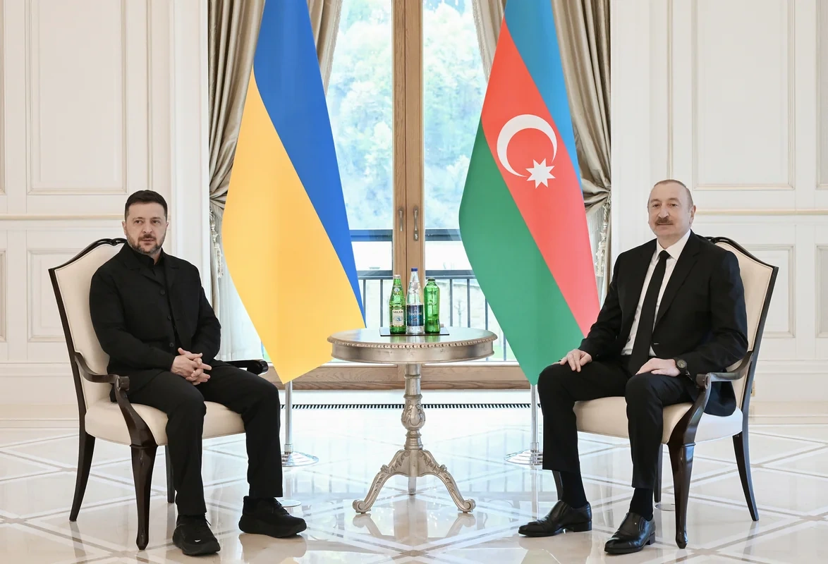 Prezident: "Ukrayna ilə əməkdaşlığımızın çox güclü siyasi təməli var"