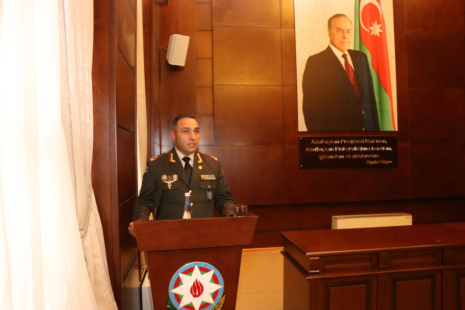 Hərbi Prokurorluqda Heydər Əliyevin anım gününə həsr olunan tədbir keçirildi - FOTO
