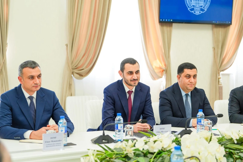 DSMF ilə UNEC arasında əməkdaşlıq memorandumu imzalanıb