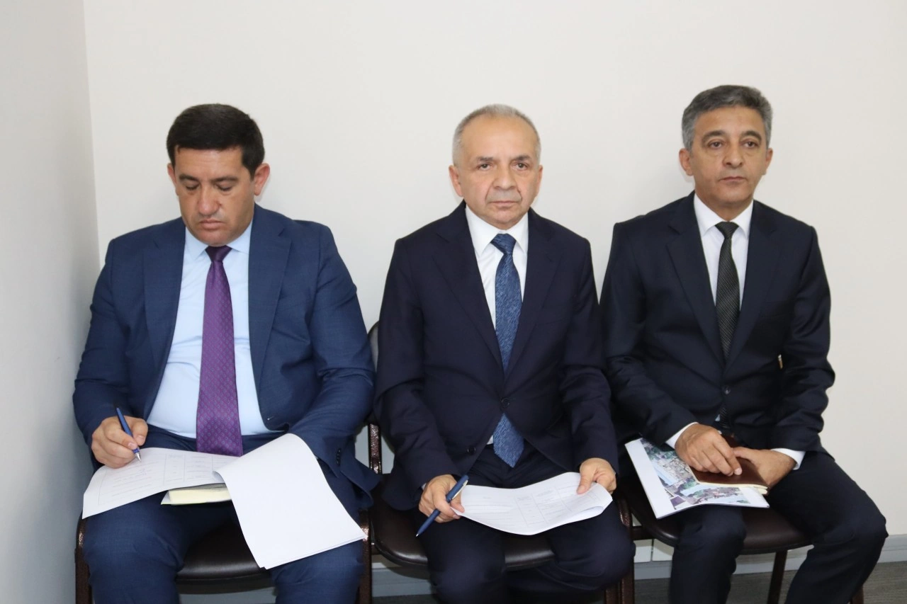 Agentlik sədri Naftalanda vətəndaşlarla görüşüb - FOTOLAR