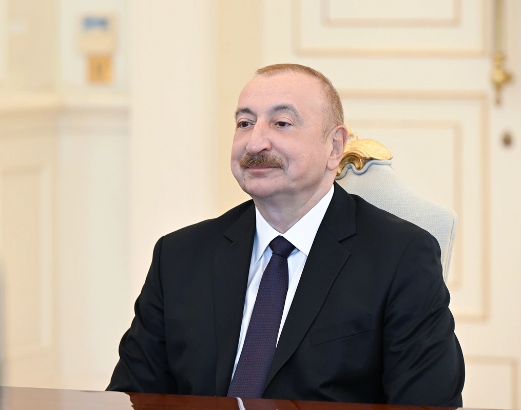 İlham Əliyev Ərəb Parlamentinin prezidentini qəbul etdi - FOTOLAR