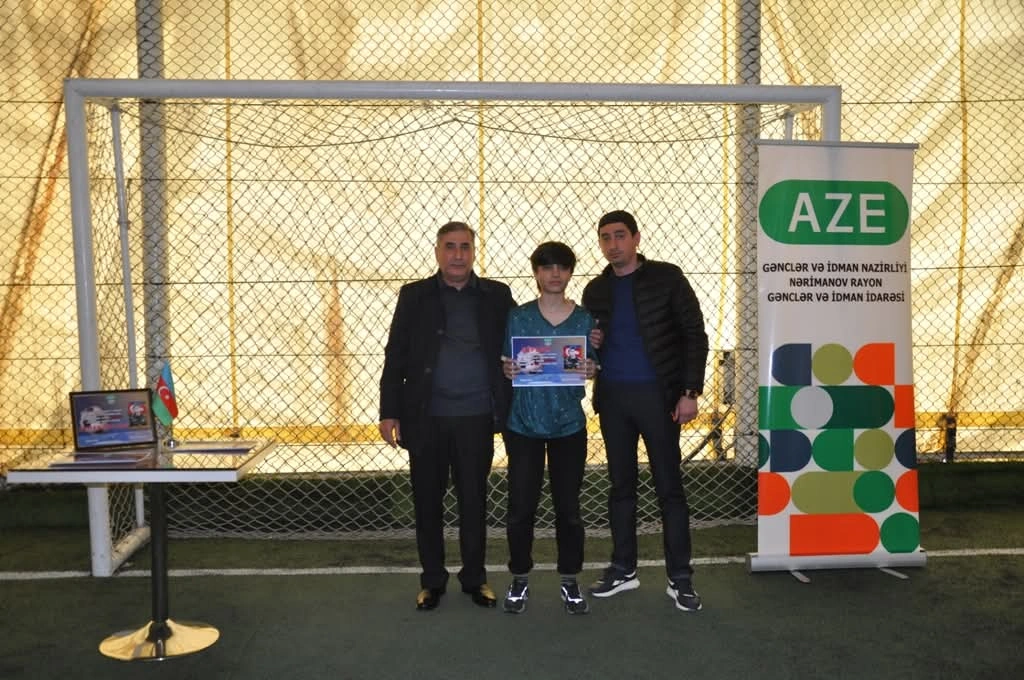 Şəhid Elçin Kərimbəylinin xatirəsinə həsr edilmiş minifutbol turniri keçirilib - FOTO