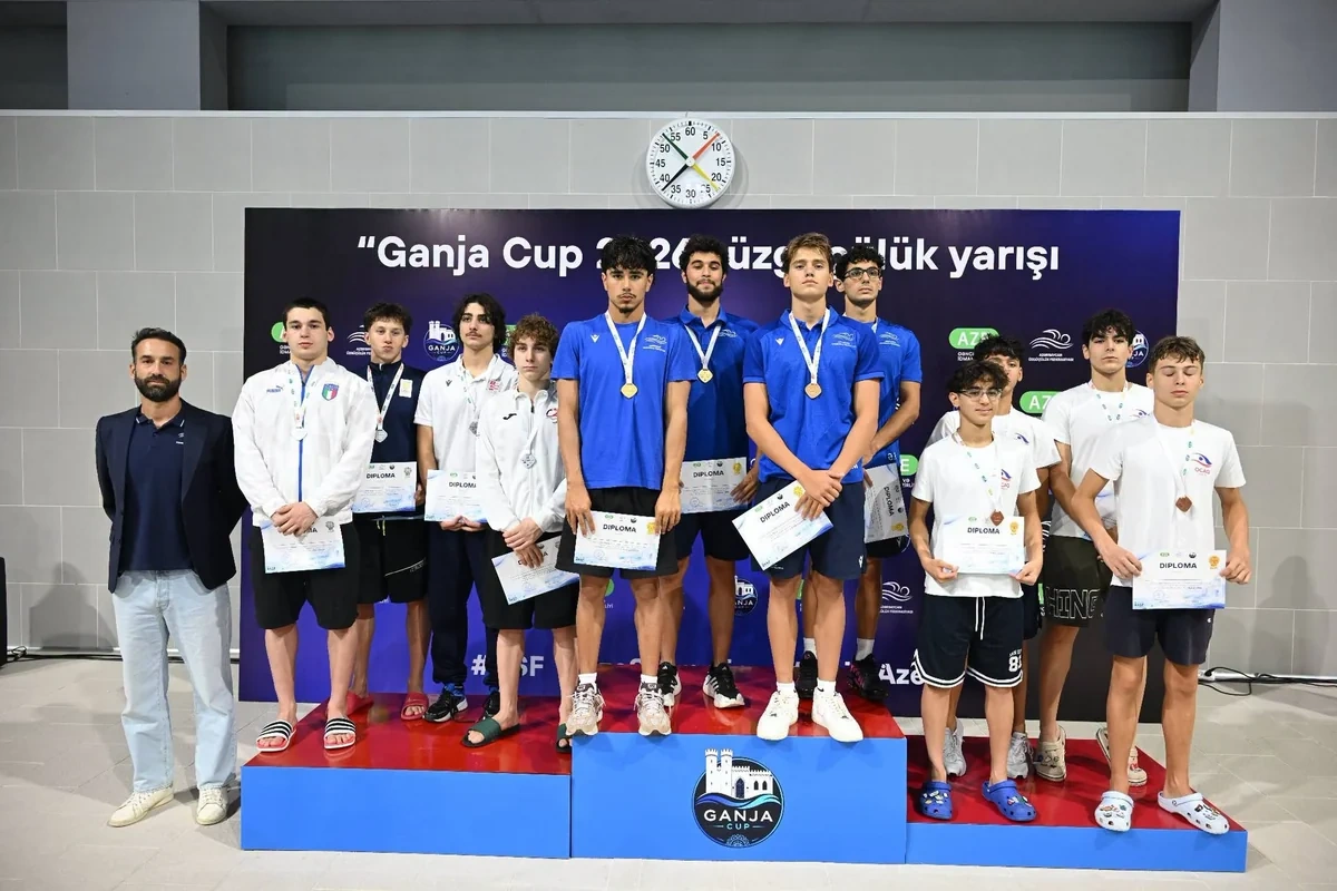 Gəncədə "Ganja Cup 2026" üzgüçülük yarışı keçirilib - FOTO