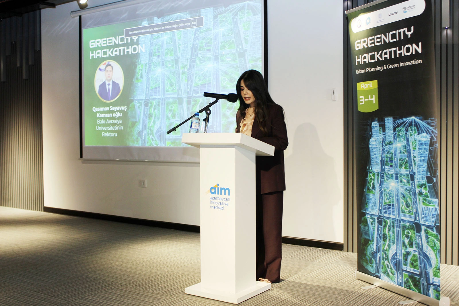 “GreenCity Hackathon” innovasiya yarışına start verilib - FOTOLAR