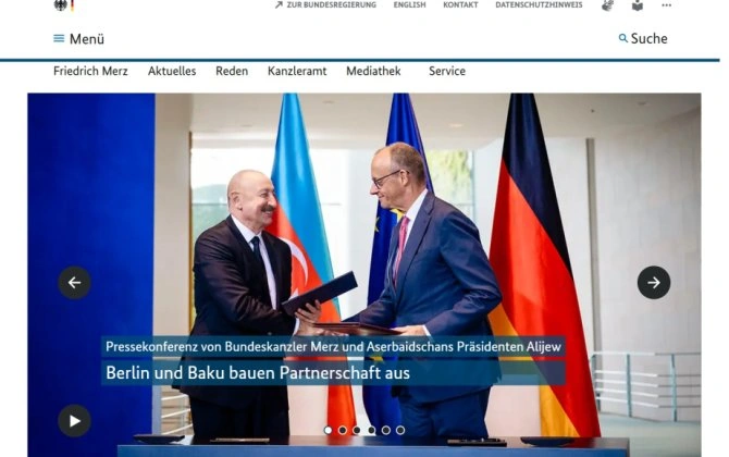İlham Əliyevin Berlinə rəsmi səfəri Almaniya və dünya mediasının diqqət mərkəzindədir