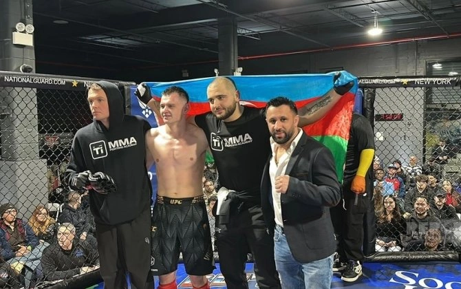 ABŞ-də azərbaycanlıların iştirak etdiyi MMA döyüş turnirinə start verilib - FOTOLAR