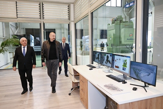 İlham Əliyev Ağdərə rayonunda "Qozlukörpü" Su Elektrik Stansiyasının açılışında iştirak edib - YENİLƏNİB