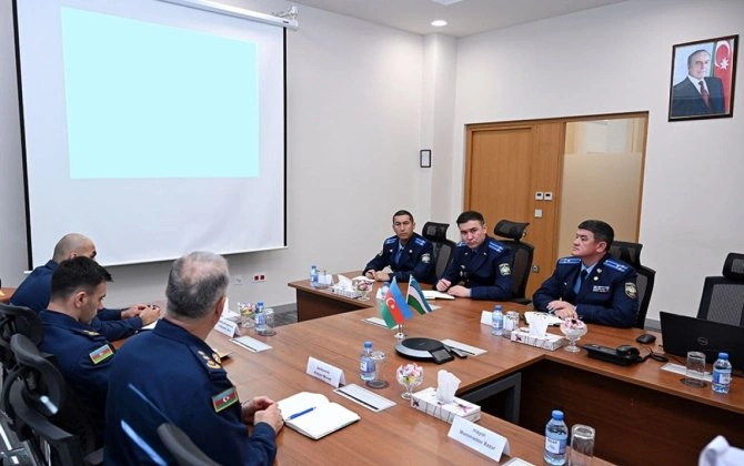 Azərbaycan və Özbəkistan HHQ nümayəndələrinin görüşü olub - FOTO