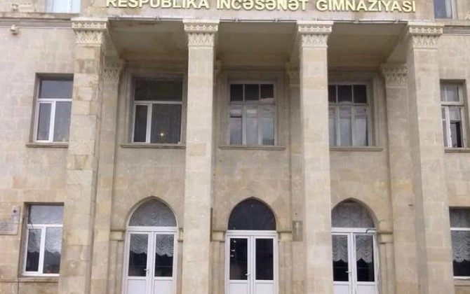 Təhsil İdarəsi İncəsənət Gimnaziyasındakı son vəziyyəti açıqladı