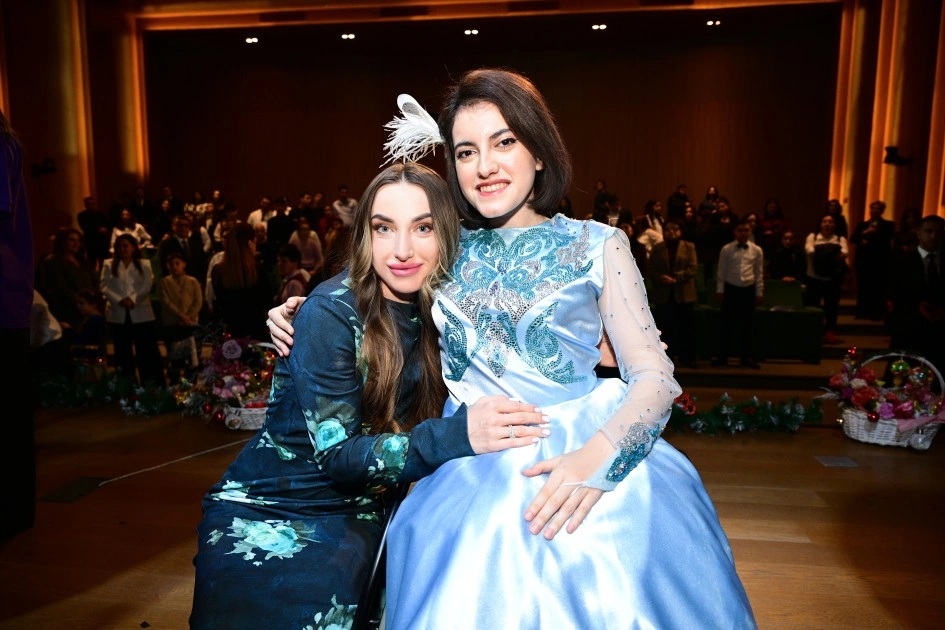 Leyla və Alena Əliyevalar DOST İnklüziv İnkişaf və Yaradıcılıq Mərkəzini ziyarət ediblər - FOTOLAR