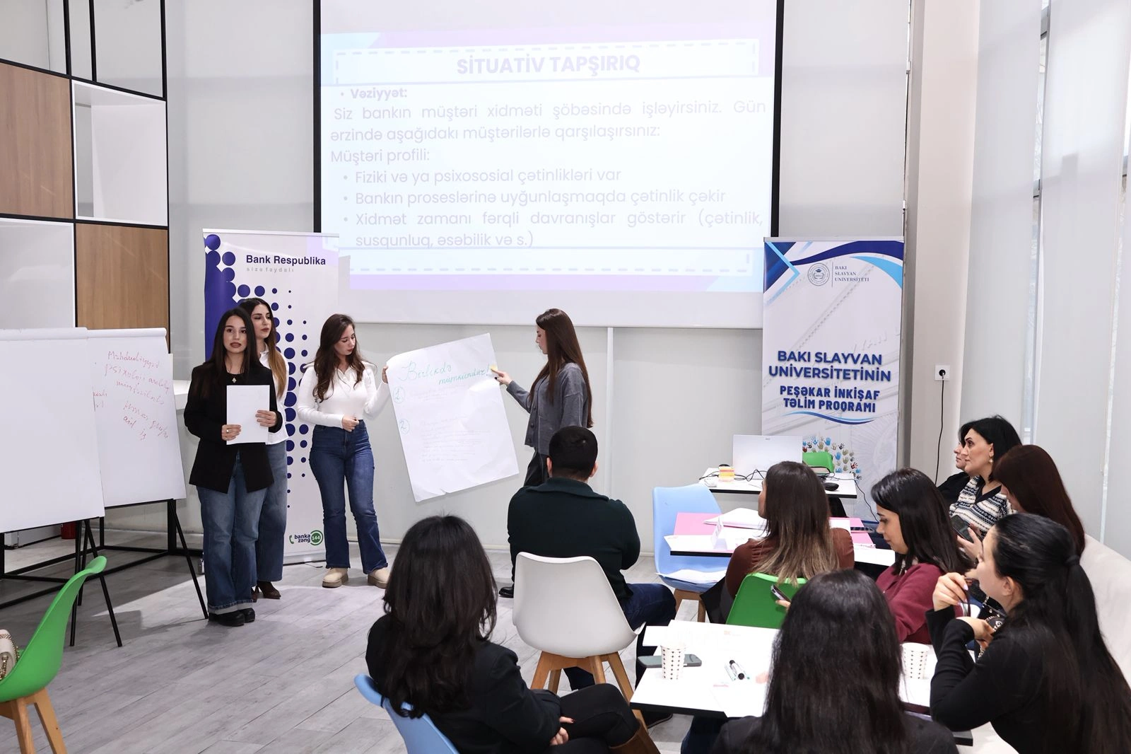 BSU-da “İnklüziv bankçılıq” mövzusunda peşəkar inkişaf təlimi keçirilib - FOTO