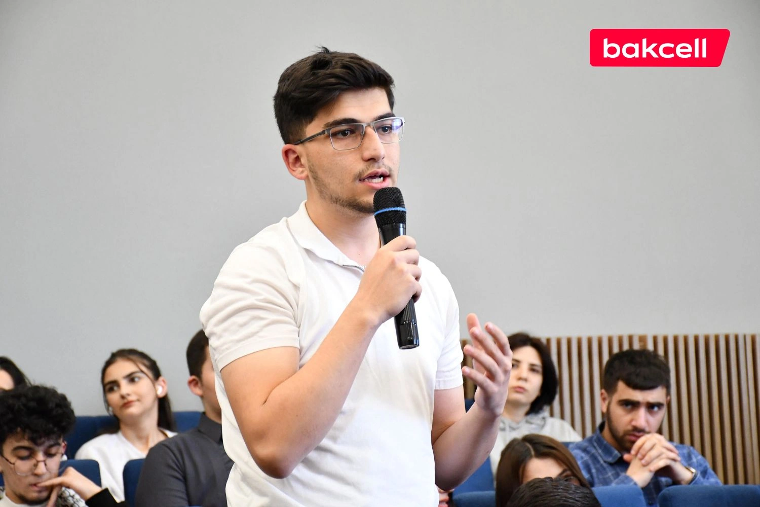 Bakcell və Gənclər Fondu Qarabağ Universitetində tələbələrlə görüş keçirdi - FOTO