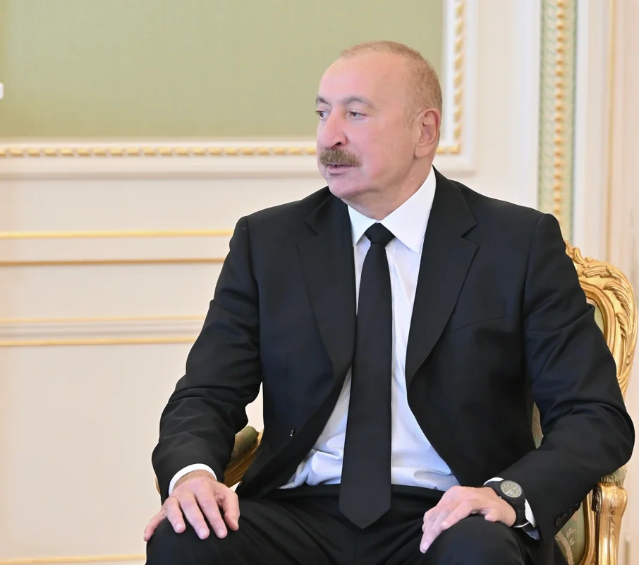 İlham Əliyev Ramzan Kadırovu qəbul etdi - FOTOLAR
