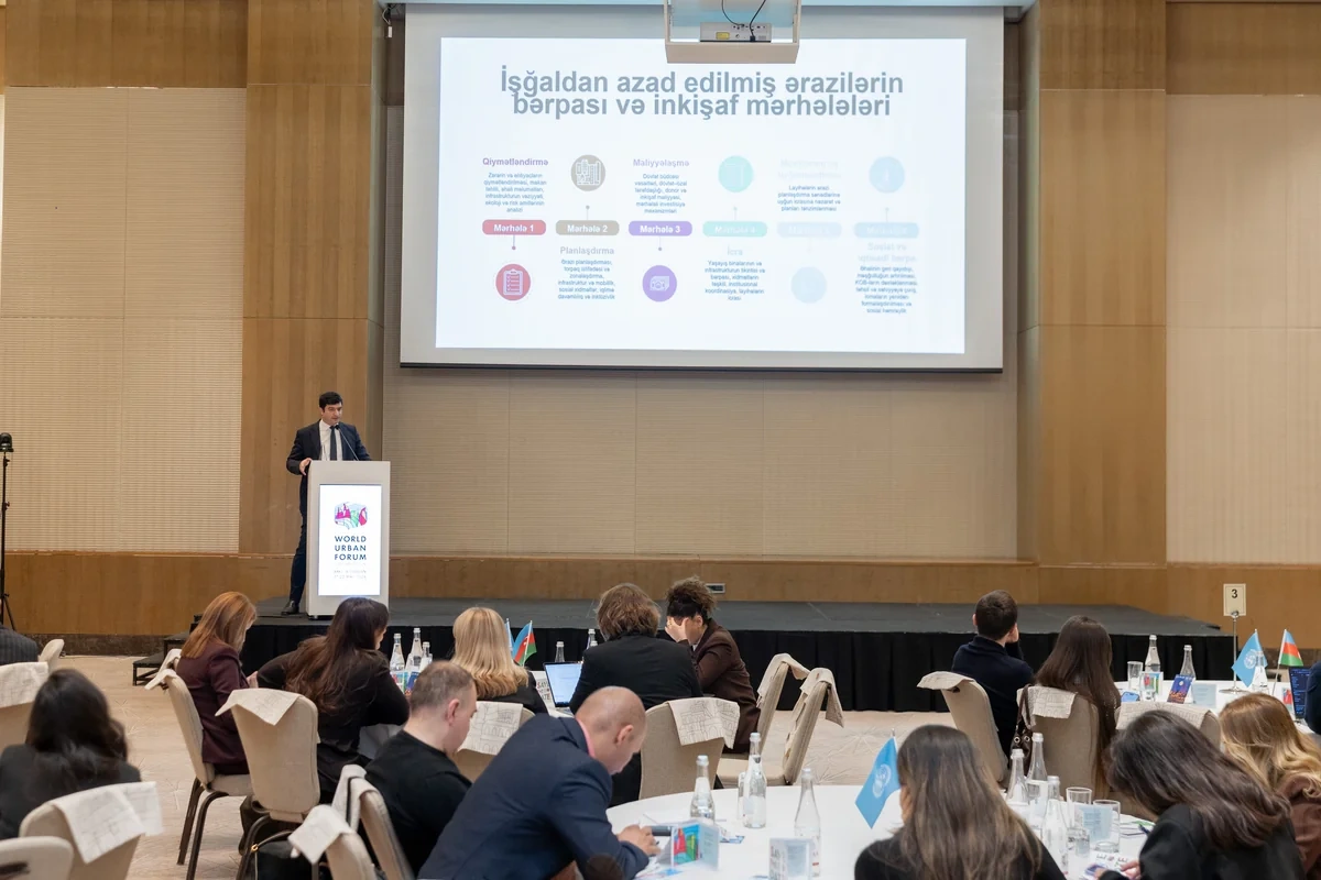 Media nümayəndələri üçün WUF13 haqqında məlumatlandırma sessiyası keçirilib - FOTO