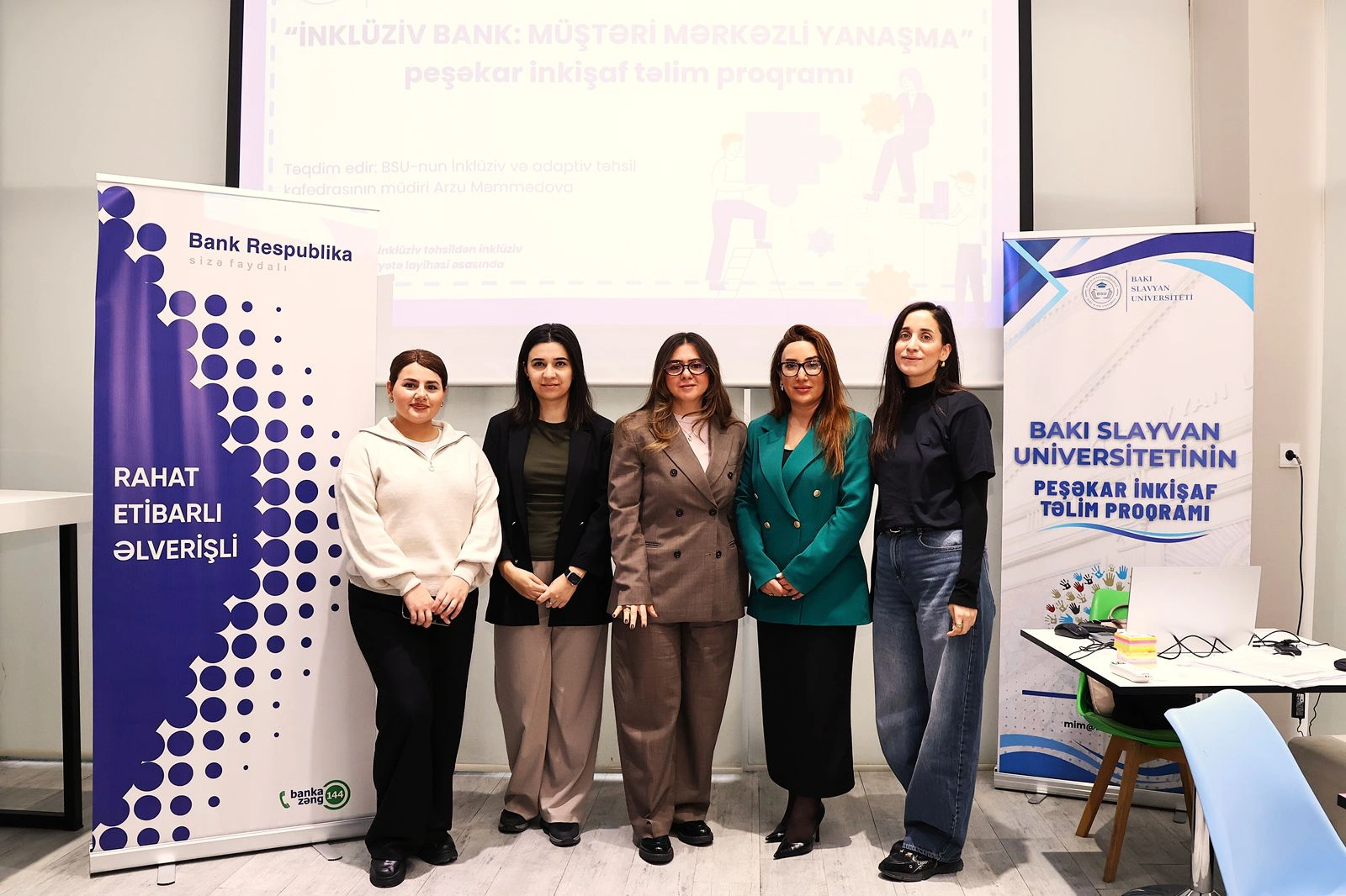 BSU-da “İnklüziv bankçılıq” mövzusunda peşəkar inkişaf təlimi keçirilib - FOTO