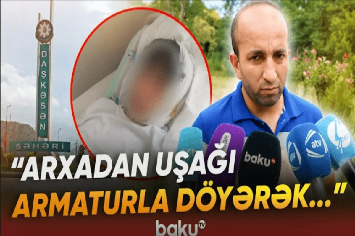 Kənd yolunda mübahisə qanla bitdi: 13 yaşlı yeniyetmə xəstəxanaya yerləşdirildi - VİDEO