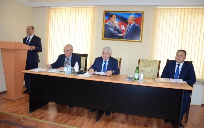 Bərdə, Tərtər və Goranboyda ağsaqqalların hesabat-seçki konfransları keçirilib - FOTOLAR