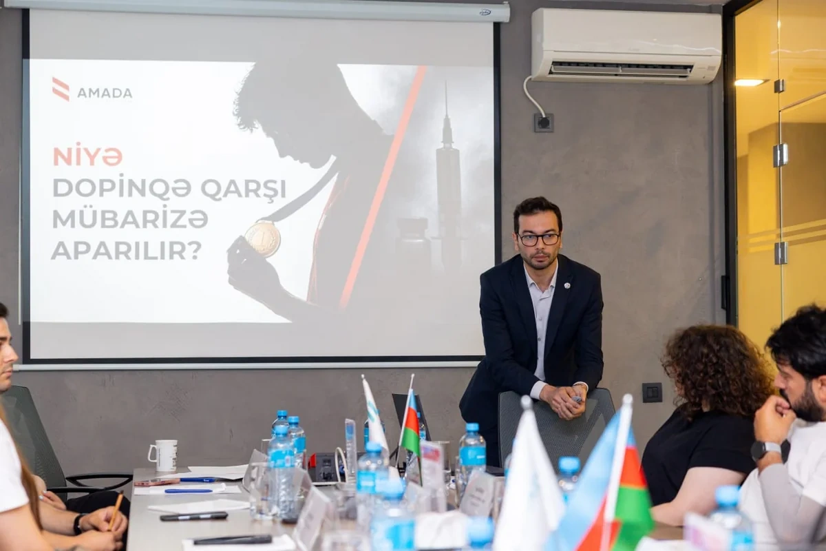 AMADA "Antidopinq sahəsində sertifikatlı təlimçilərin hazırlanması" proqramına start verib - FOTO