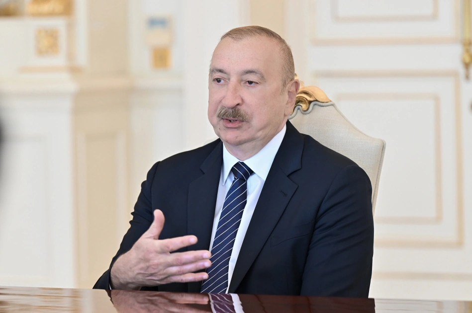 İlham Əliyev ABŞ Konqresinin Nümayəndələr Palatasının üzvünü qəbul etdi - FOTO