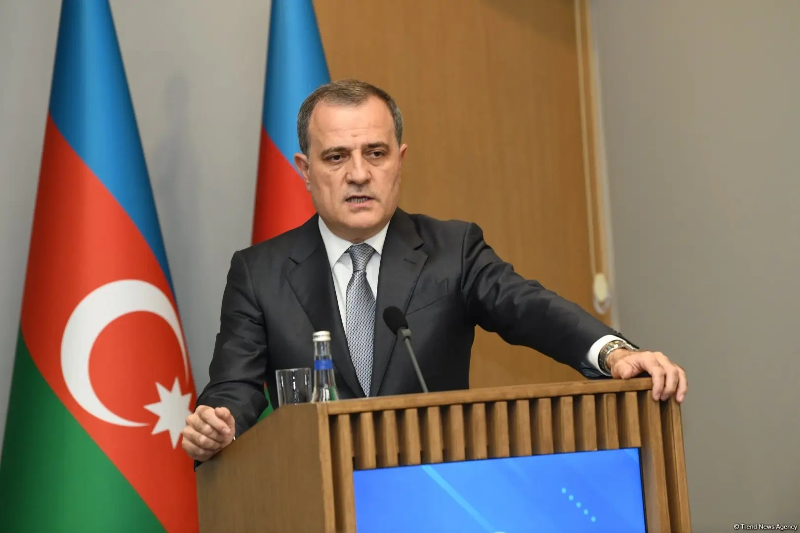 Nazir: İrəvan bizə bildirib ki, TRIPP-in Ermənistandan keçən hissəsinin Rusiyaya aidiyyəti yoxdur